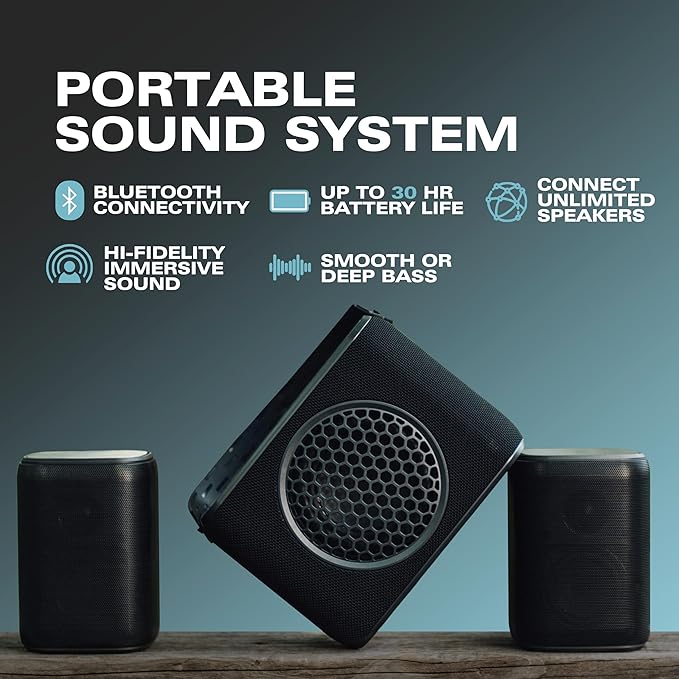 Rocksteady Stadium 2: Two Speakers and One Subwoofer 2.1 Bundle - Image 2