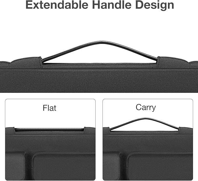 MOSISO 360 Protective Laptop Case 16 inch, 15-15.6 inch Laptop Sleeve Compatible - Image 5