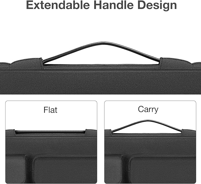 MOSISO 360 Protective Laptop Case 17.3 inch, 17-17.3 inch Laptop Sleeve - Image 5
