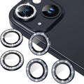 AGVEE 3+3 for iPhone 14 6.1" / 14 Plus 6.7" Camera Lens Protector, Bling by AGVEE