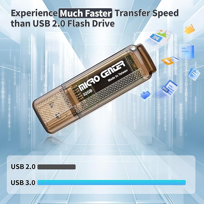 INLAND Micro Center Super Speed 20 Pack 32GB USB 3.0 Flash Drive Memory Stick - Image 3