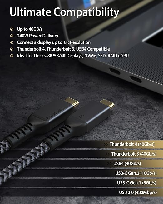 Maxonar Thunderbolt 4 Cable - Image 5