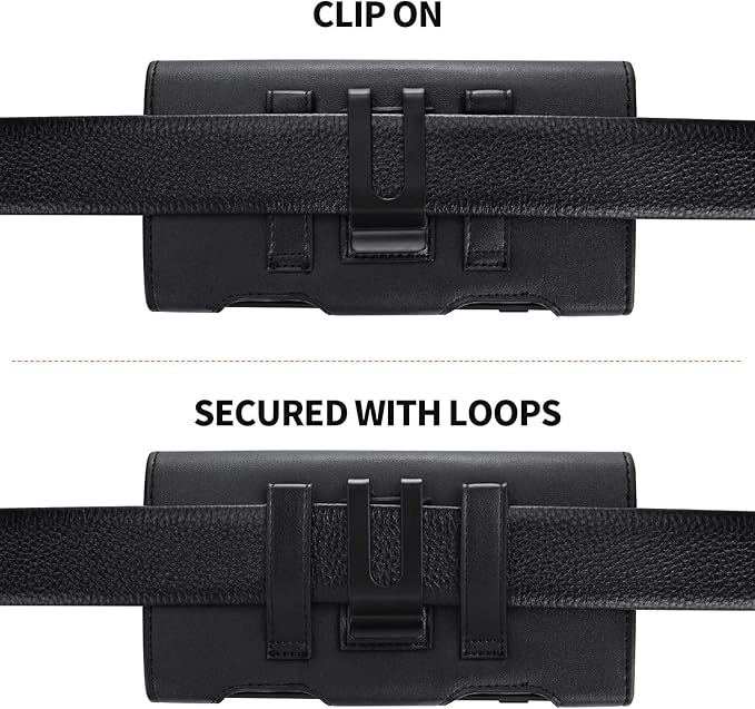 BECPLT for Galaxy S24 Ultra S23 Ultra 5G S22 Ultra 5G Holster Case, Leather - Image 4