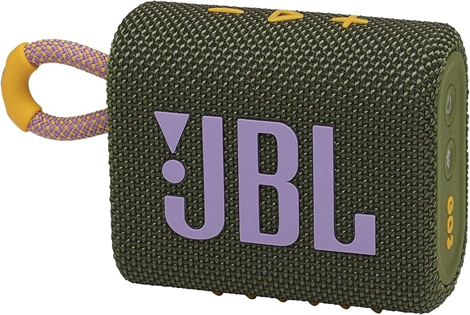 JBL Go 3 - Portable Mini Bluetooth Speaker, big audio and punchy bass, IP67 by JBLProfessional