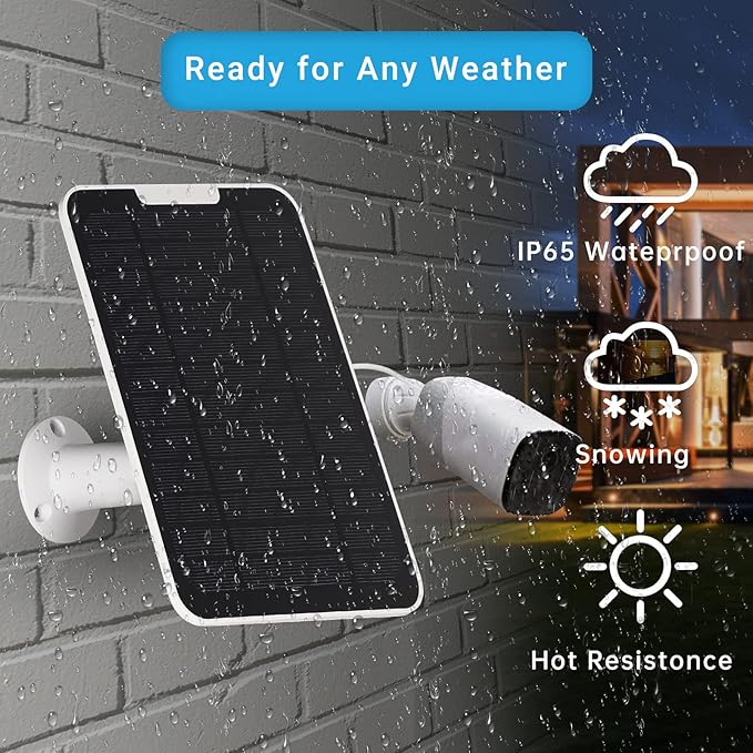Upgrade 5W Solar Panel Charging Compatible - Image 2