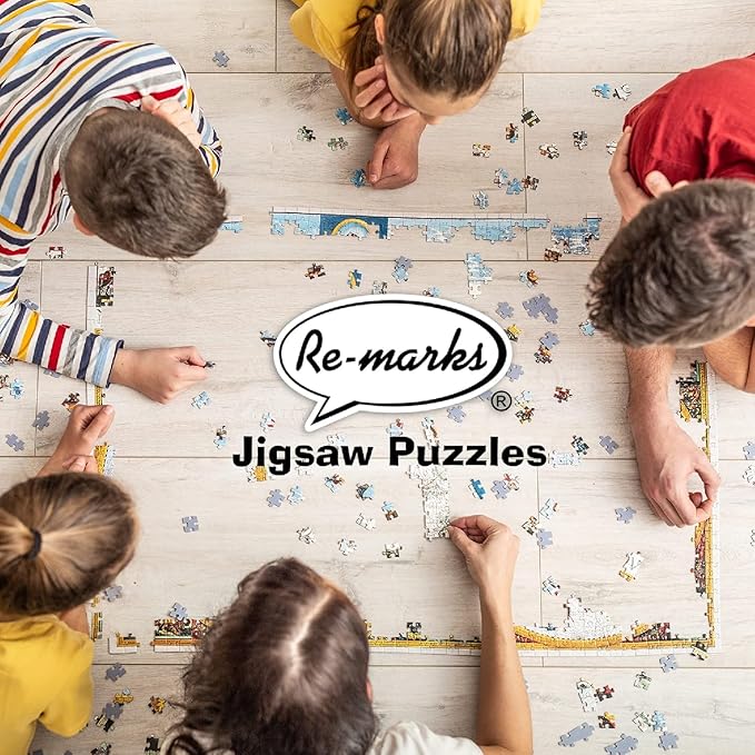 Re-marks State Flowers Stamp Collage Jigsaw Puzzle, 500 Large Piece Jigsaw - Image 6