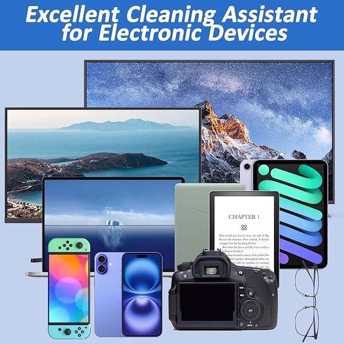 Computer Screen Cleaner Spray and Wipe, Streak-Free Car Screen Cleaner - Image 6