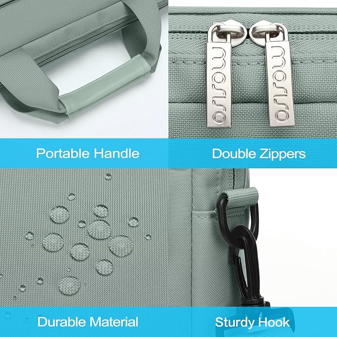 MOSISO Laptop Shoulder Bag, Computer Bag - Image 4