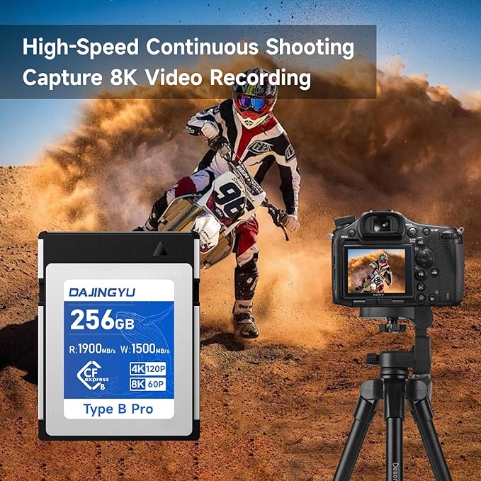 256GB CFexpress Type B Memory Card Up to 1900/1500 MB/s Read/Write- Shooting - Image 4