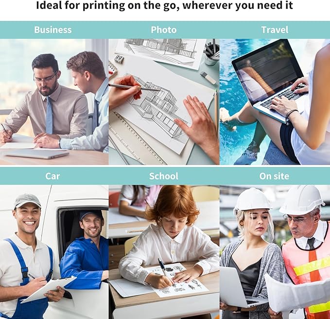 JADENS Portable Printers Wireless - Image 9