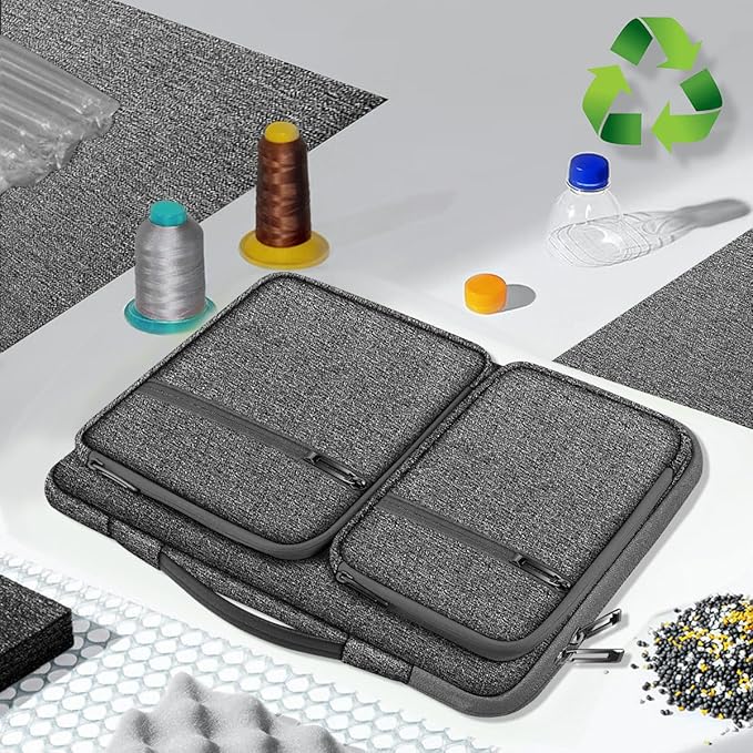 ZINZ Laptop Case 15 15.6 16 inches Sleeve Slim Briefcase Spill-Resistant Handbag - Image 6