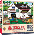 MasterPieces - 500 Piece Jigsaw Puzzle, Large EZ Grip Shapes, Free Wheeling by MasterPieces