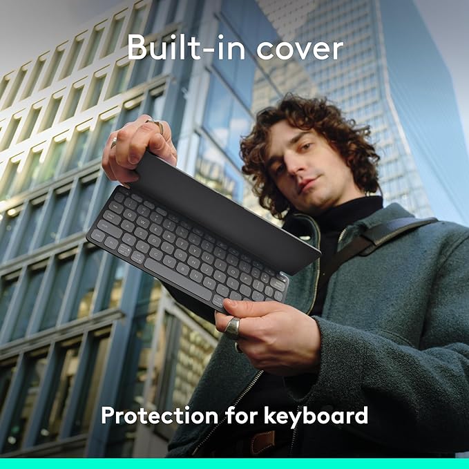 Logitech Keys-to-GO 2 Portable Bluetooth Tablet Keyboard - Image 3