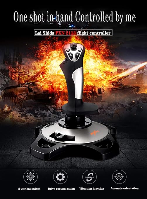 PXN Flight simulator controls 2113 pc flight joystick controls - Image 2