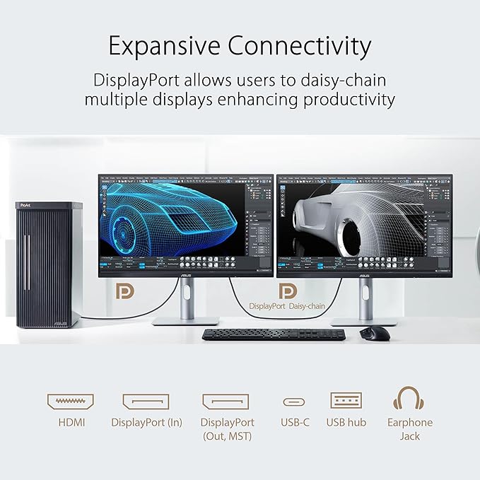 ASUS ProArt Display 24” 1440P Professional Monitor – IPS, Pre-Calibrated - Image 5