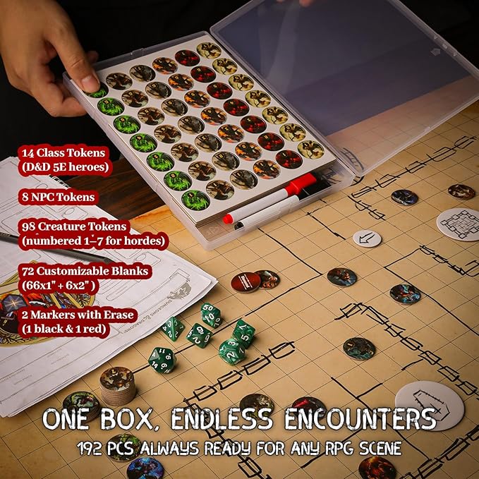 CZYY RPG Dry Erase Token Set - Image 2