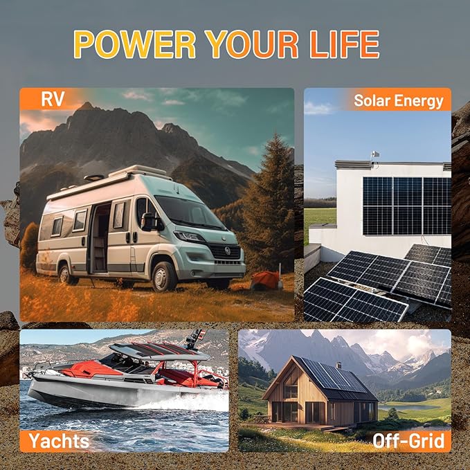 12V 300Ah LiFePO4 Lithium Battery Bluetooth MINI, Max. 4190Wh Energy, EV A+ - Image 7