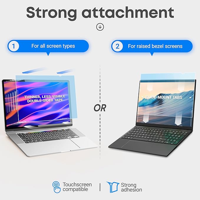 14 inch Blue Light Blocking Screen Protector Panel - Image 4