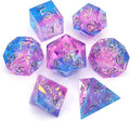 Haxtec Sparkling Sharp Edge Dice Set by HaxtecDice