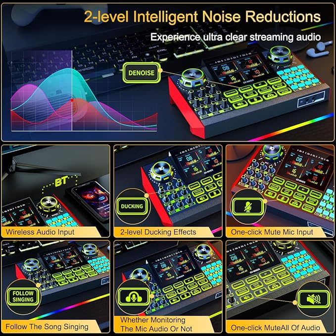 podcast equipment bundle, Live Sound Card - Image 2