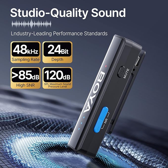 BOYA BOYALINK 2 A1 Wireless Lavalier Microphone - Image 2