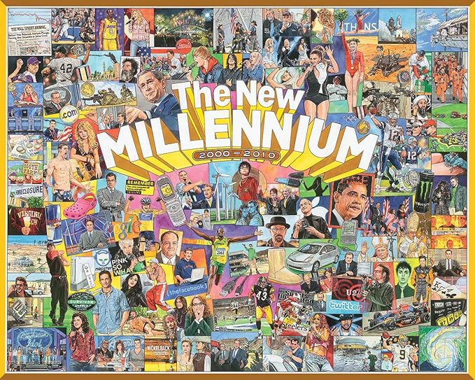 White Mountain Puzzles The New Millennium by WhiteMountain