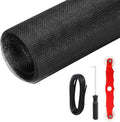 Window Screens Replacement Kit 47"x118" Adjustable Screen Mesh Easy DIY Project by Unknown