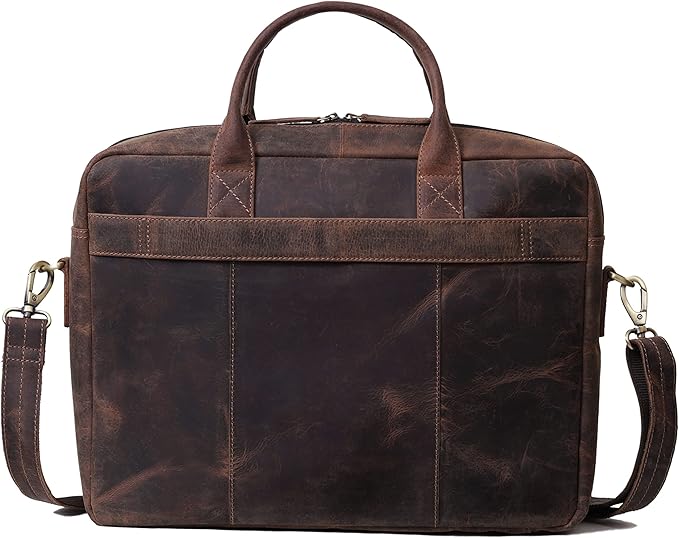 VC VINTAGE COUTURE Leather briefcase bag - Image 7