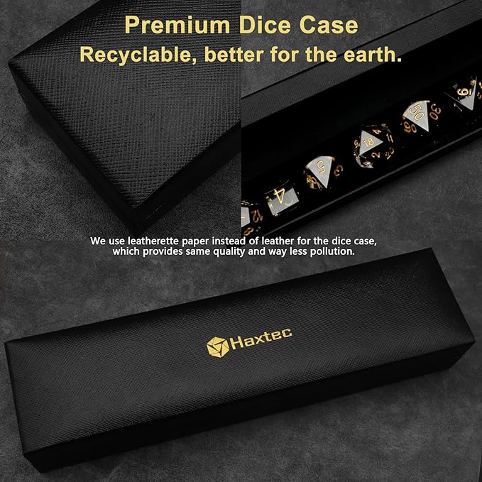 Haxtec Sharp Edge Dice Set DND Dice Set - Image 5