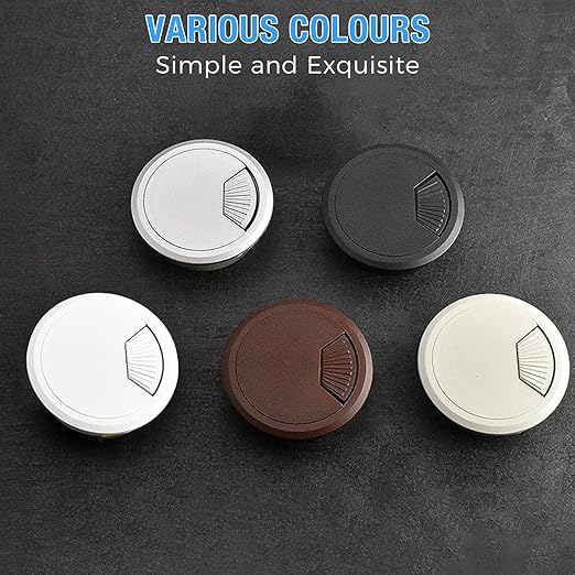 Desk Grommet 2", Desk Cord Hole Cover, Cable Grommet ABS Plastic, Desk Hole - Image 7