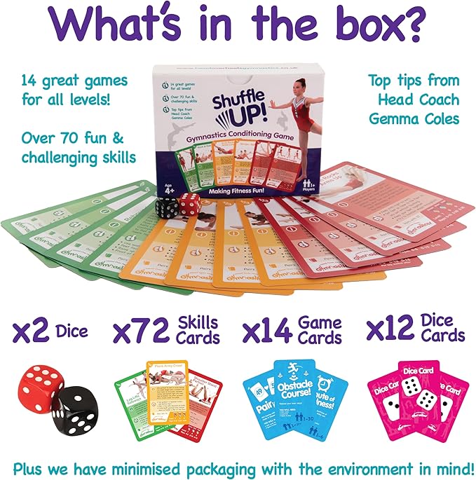 Shuffle Up Gymnastics Card Games - Image 4