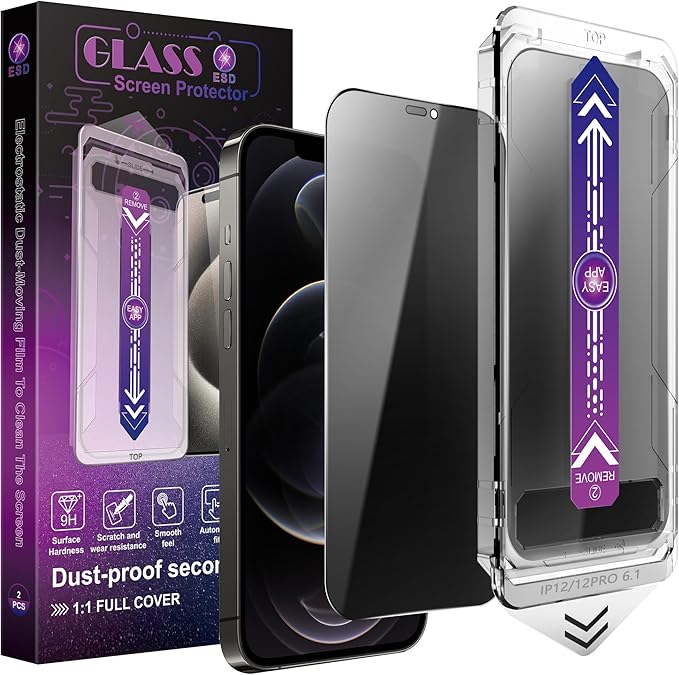 2 Pack Privacy Screen Protector by Unknown
