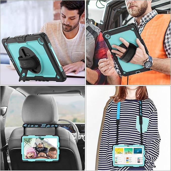 SEYMAC stock Case for Samsung Galaxy Tab A9 8.7'', Full-Body Drop Protection - Image 3