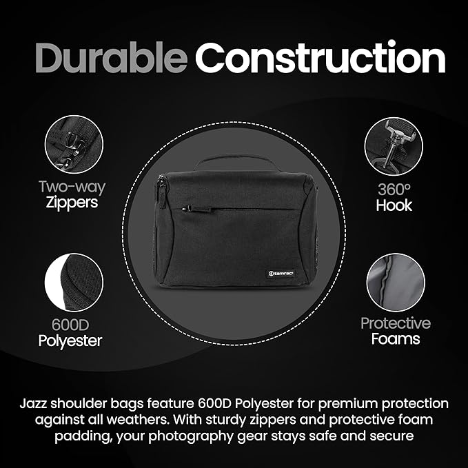 Tamrac Jazz 50 v2.0 Camera Bag for Photographers, Camera Case for Photography - Image 6