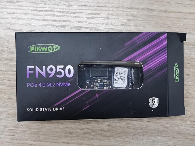 FN950 2TB NVMe SSD M.2 2280 PCIe Gen4x4, Internal Solid State Drive, Configure - Image 9