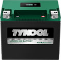 TYKOOL YIX30L-BS-STD, Lithium LiFePO4 Motorcycle Battery 12v, Digital Readout by TYKOOL
