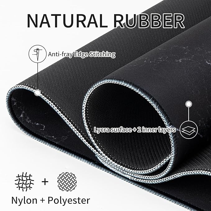 RAINYEAR Large Gaming Mouse Pad, Computer Mousepad - Image 2