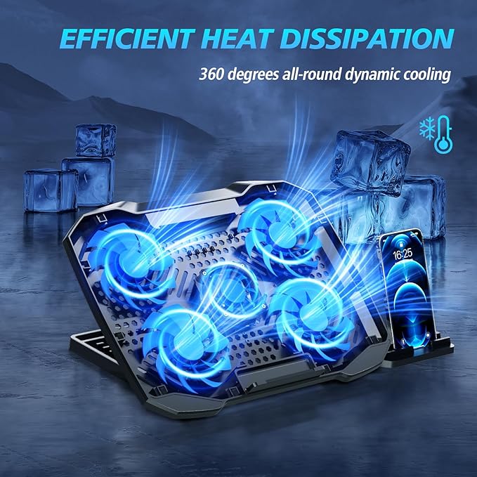 Laptop Cooling Pad, Gaming Laptop Cooler - Image 2