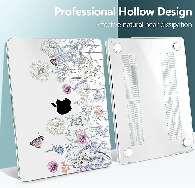 TWOLSKOO Compatible with M4 MacBook Air 13.6 inch Case 2025-2022 Release M4 - Image 6