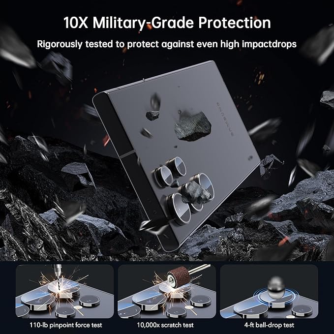 For Samsung Galaxy S24 Ultra Camera Lens Protector, Individual Lens Protector - Image 4