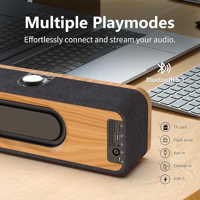 DOSS SoundBox H200 50W Home Bluetooth Speaker - Image 5