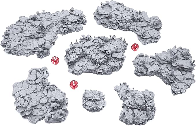 EnderToys Shroom Grotto Floors by Printable Scenery, 3D Printed Tabletop RPG - Image 2