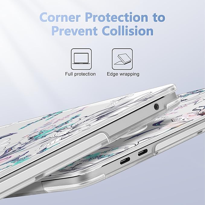 Case for MacBook Pro 13 inch with/Without Touch Bar, Hard Shell + Keyboard - Image 3