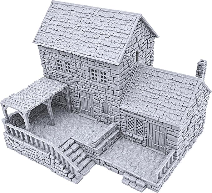 Stonestreet Baker by Printable Scenery, 3D Printed Tabletop RPG Scenery and by EnderToys