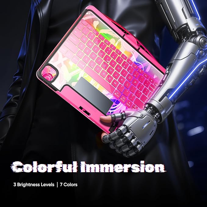 KITONE Transparent Case with Wireless Keyboard only - Image 7