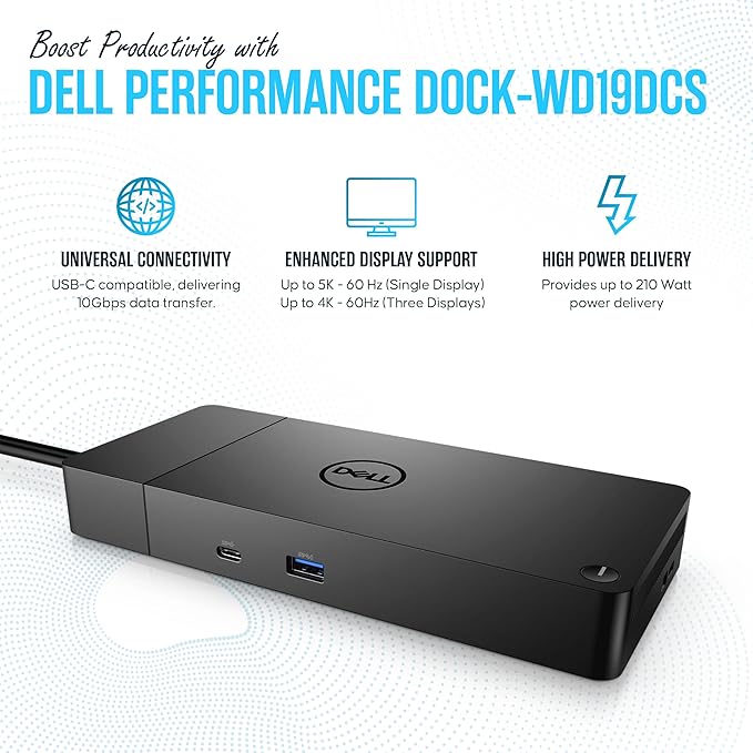 WD19DCS Dell Docking Station USB C - Image 3