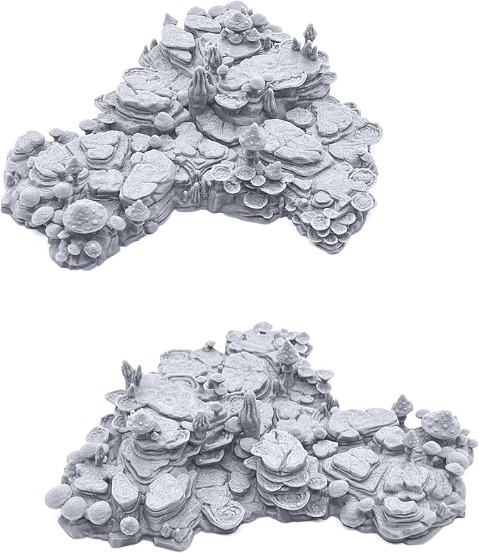 EnderToys Shroom Grotto Floors by Printable Scenery, 3D Printed Tabletop RPG - Image 6