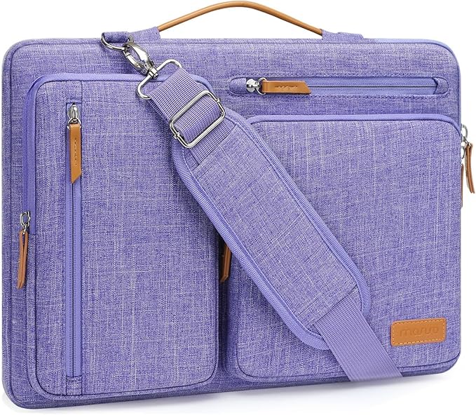 MOSISO 360 Protective Laptop Shoulder Bag, 13-13.3 inch Computer Bag Compatible by MOSISO