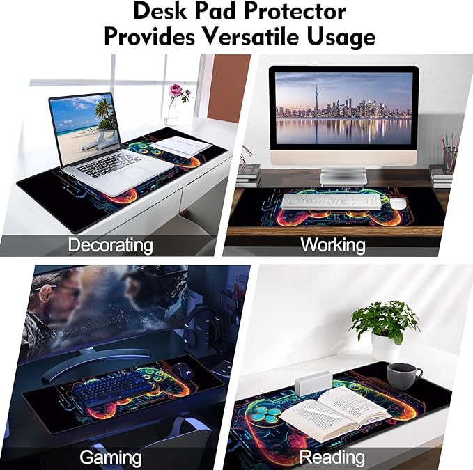 Galdas Gaming Mouse Pad XXL XL Large Long Extended Big Mousepad Non-Slip Rubber - Image 6