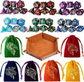 DND Dice Set 42 Pcs Polyhedral Dungeons and Dragons Rolling Dice by PUGED